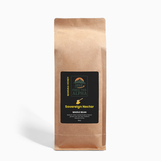 Sovereign Nectar - Manuka Honey Coffee 16oz (WHOLE BEAN)
